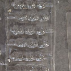 Two Aluminum Baking Pan Molds One For Easter Pretzels The Other For Pumpkin Pops