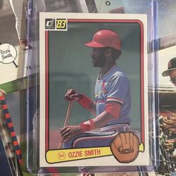 Ozzie Smith - 232 Baseball Cards (1981 To 2003)