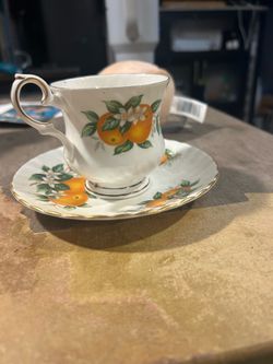 Elizabethan bone china tea cup and saucer
