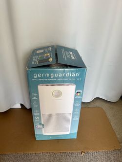 GermGuardian 6-in-1 HEPA Air Purifier for Large Rooms – Air Quality Monitor