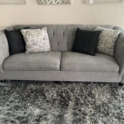 Contemporary Grey Couch 