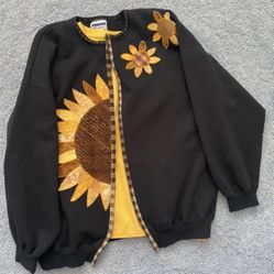 Ladies XXL Tee Shirt And Cardigan