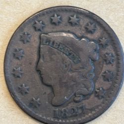 1821 U.S. Large Cent – Classic Head – Early American Copper
