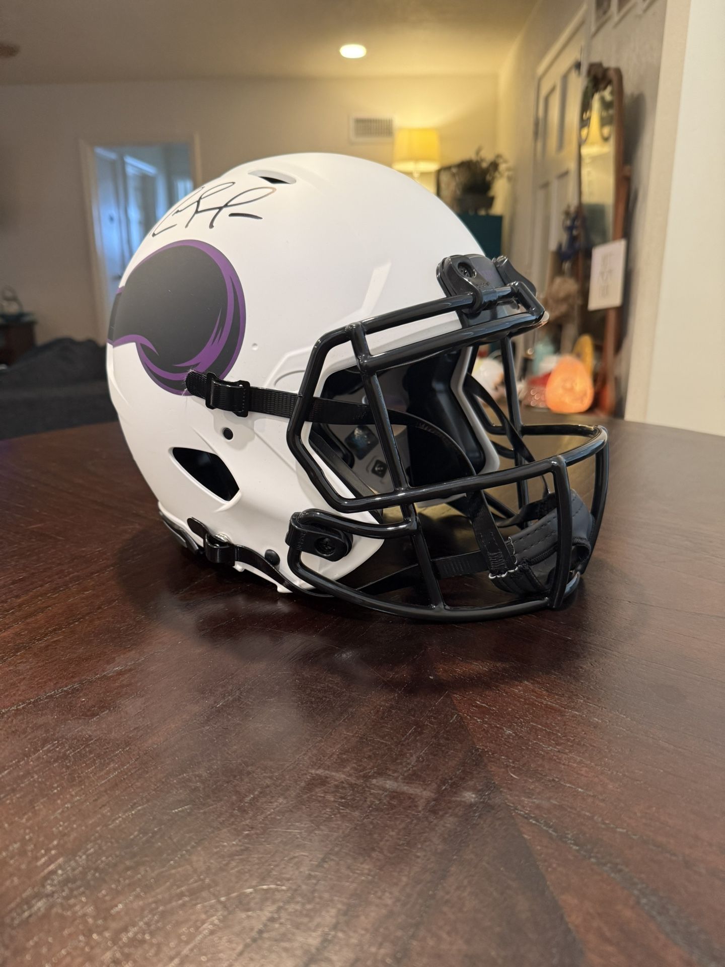 Randy Moss Signed Authentic Vikings Helmet