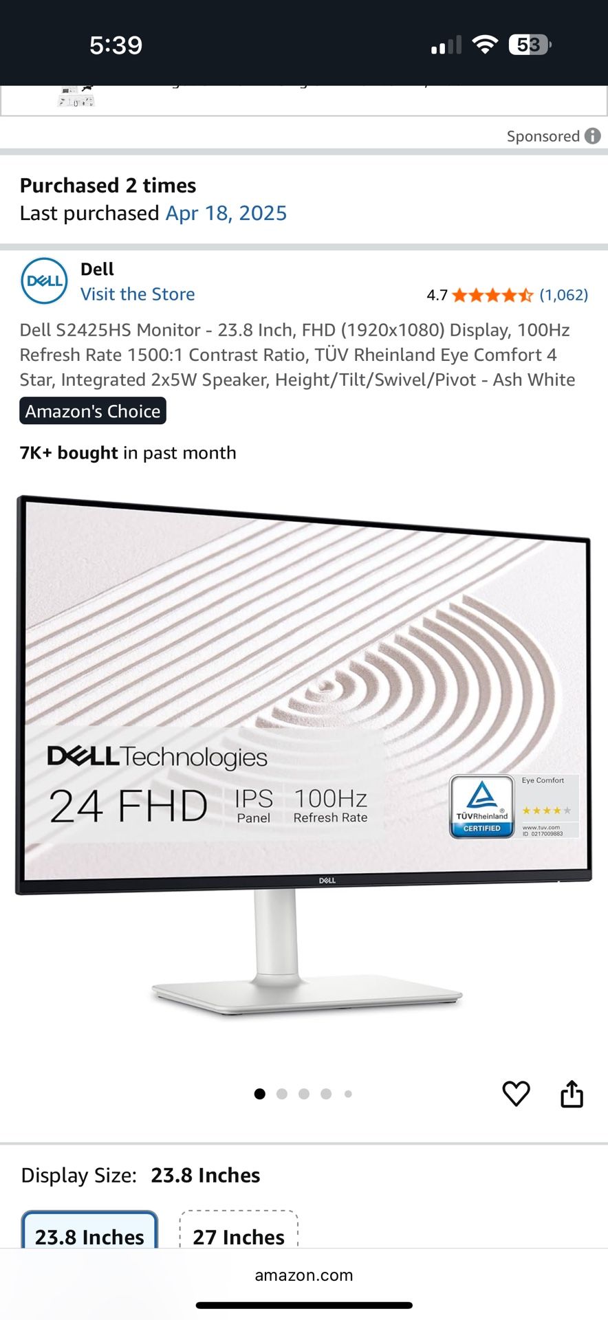 Dell Computer Desktop White Brand New In Box