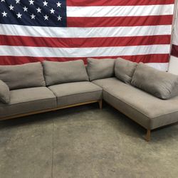 Free Delivery - Macys Joleen Sectional Couch 