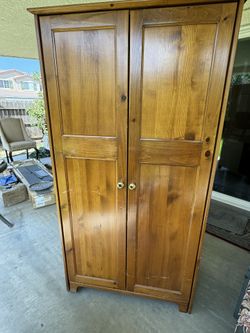 wooden cabinet