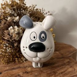 Puppy Dog Face Figurine Night Wall Light Kids Decoration Accent