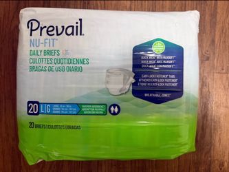 Prevail Nu-Fit Adult Incontinence Brief Underwear