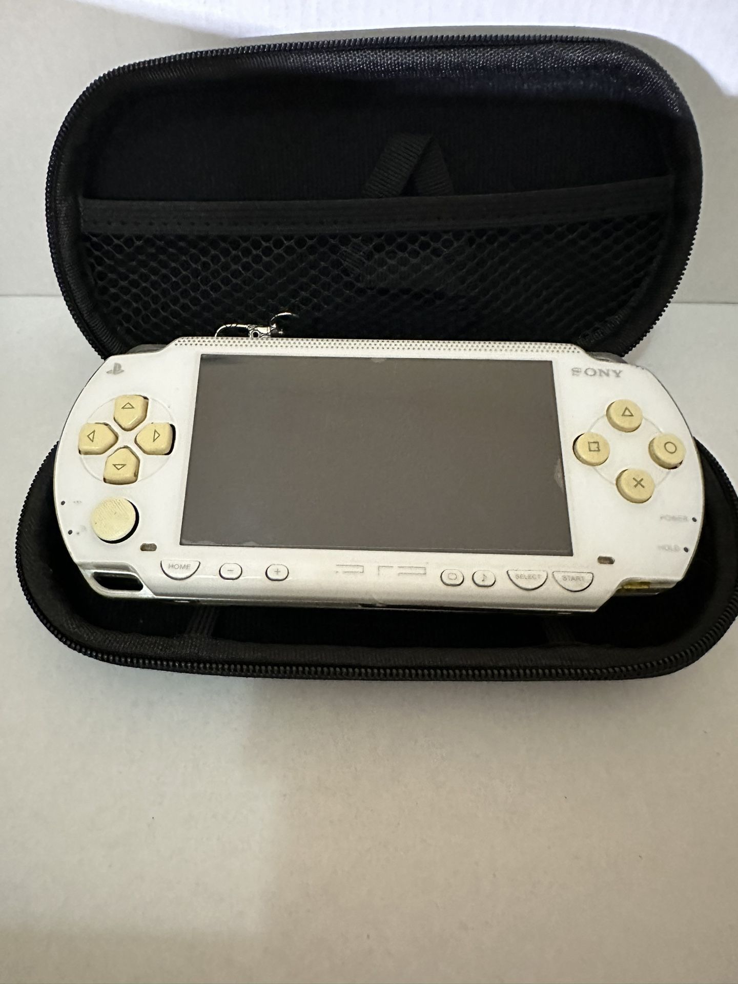 Modded PSP 1000 with case