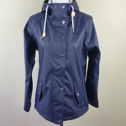Tretorn Blue Rain Jacket Coat Womens XS