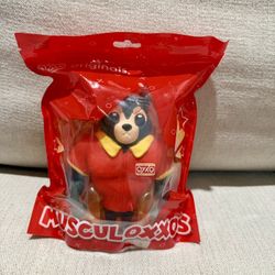 Oxxo Squishy Collectible Toy Mexico Black Bear Oso Negro Musculoxxo