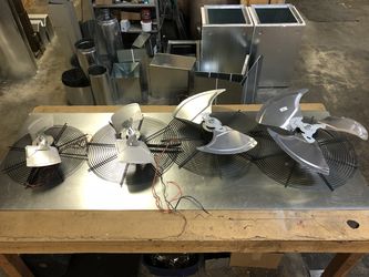 Heatpump/ AC unit fan motors