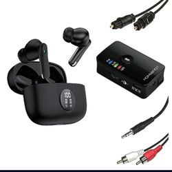 Homespot hd Bluetooth transmitter and earbuds