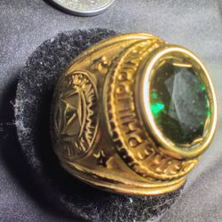 Mans Big Ring " , Philippines Armed Forces  Engraved 