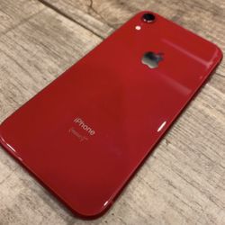 Apple iPhone Xr - Red 64gb (Unlocked) Tmobile Verizon At&t Sprint Cricket Wireless Straight Talk Boost Mobile 6 7 8 X Xs