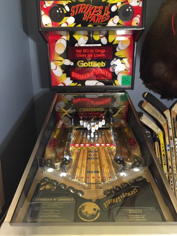 Strikes N' Spares pinball bowling machine arcade for Sale in Chicago, IL OfferUp