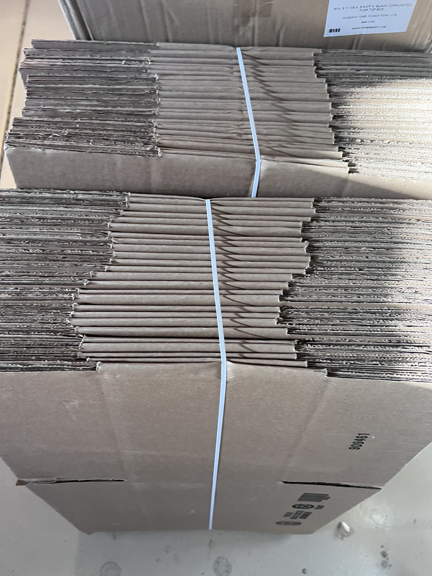 Lot Of 40 Cardboard Boxes 18x12x8 Moving Boxes NEW