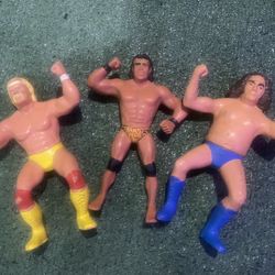 Vintage 1980s WWF figures 