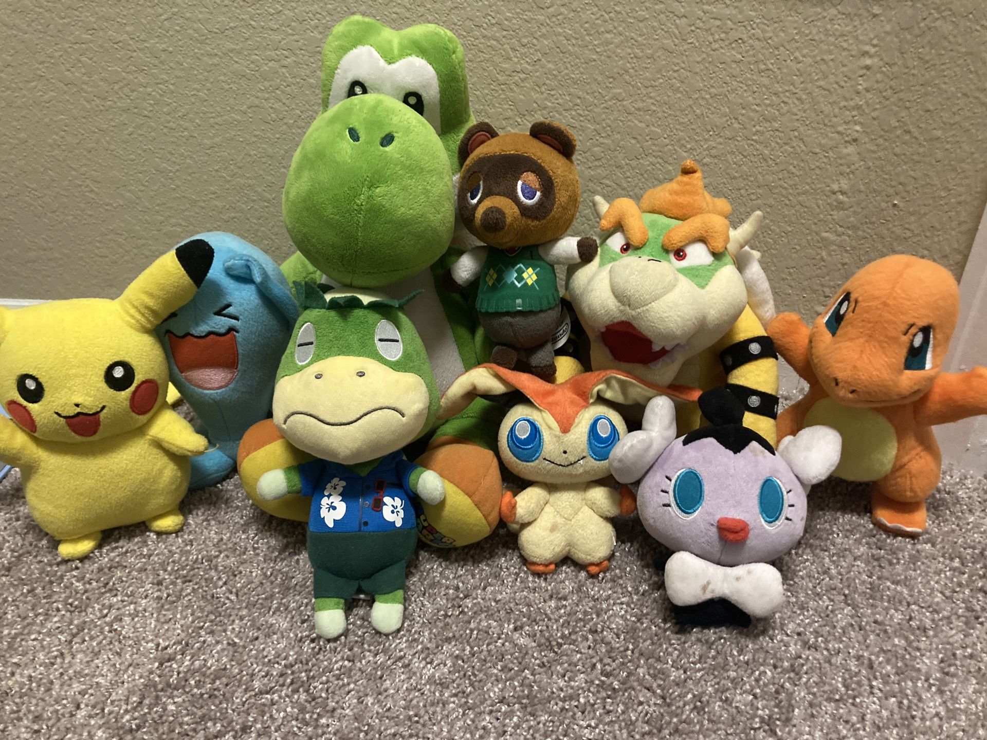 Nintendo Plush Lot