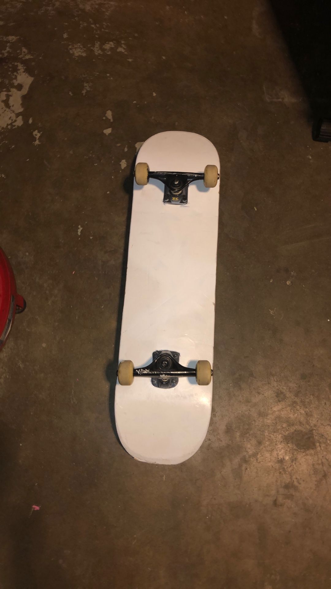 Known Skateboard Size 8.5 blank White