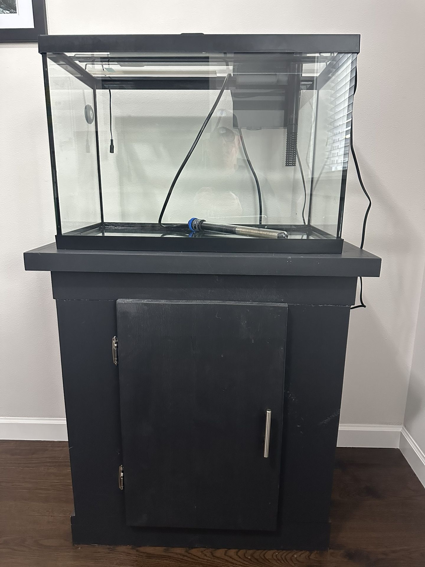 20 Gallon Aquarium Complete Setup With Stand