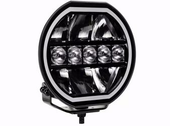 GO RHINO XPLOR BLACKOUT SERIES MAXLINE HI/LOW LED ROUND LIGHT