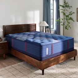 King Size Mattress 15” Sealy Posturepedic Elite Brenham II Medium Direct From Factory, Sealed in Plastic Ready for Same-Day Delivery 🚚