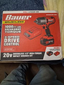 BAUER 1/2inch high torque impact kit