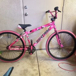 SE bike- Blocks Flyer 26” pink camo