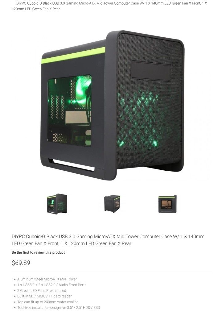 PC Case (Never Used)
