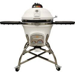 Vision Grills XD702 Maxis Ceramic Kamado Grill - White 