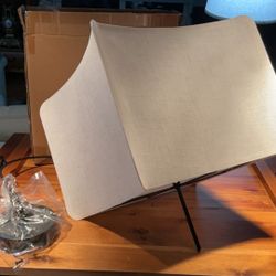 Square Fabric Pendant Lantern