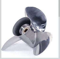 Johnson Evinrude Outboard Engines Motor Prop, 3 Blades Stainless Steel Boat Propeller, 13.25x17, 13 Spline