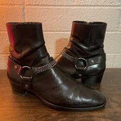 Saint Laurent Wyatt Boots Mens 10.5