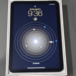 iPad Mini 7th Gen Unlocked WiFi/Cellular 128 GB - Blue • Like New + Extras