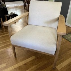 Hearth And Home White Oak Wood Chair