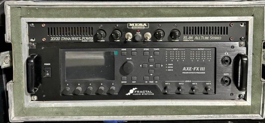Fractal Audio AXE FX III & Mesa/Boogie EL34  Power Amp