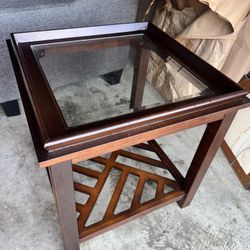 Beveled End table