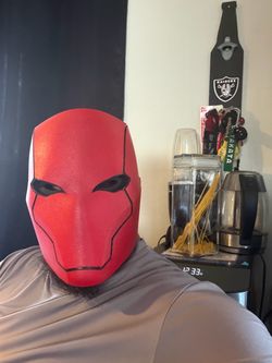 Red Hood Cosplay Helmet Mask