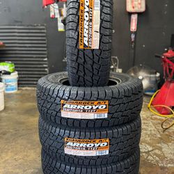 265/70/16 AROYO AT - 4 NEW TIRES - Installed And Balanced - 50,000 Miles Warranty