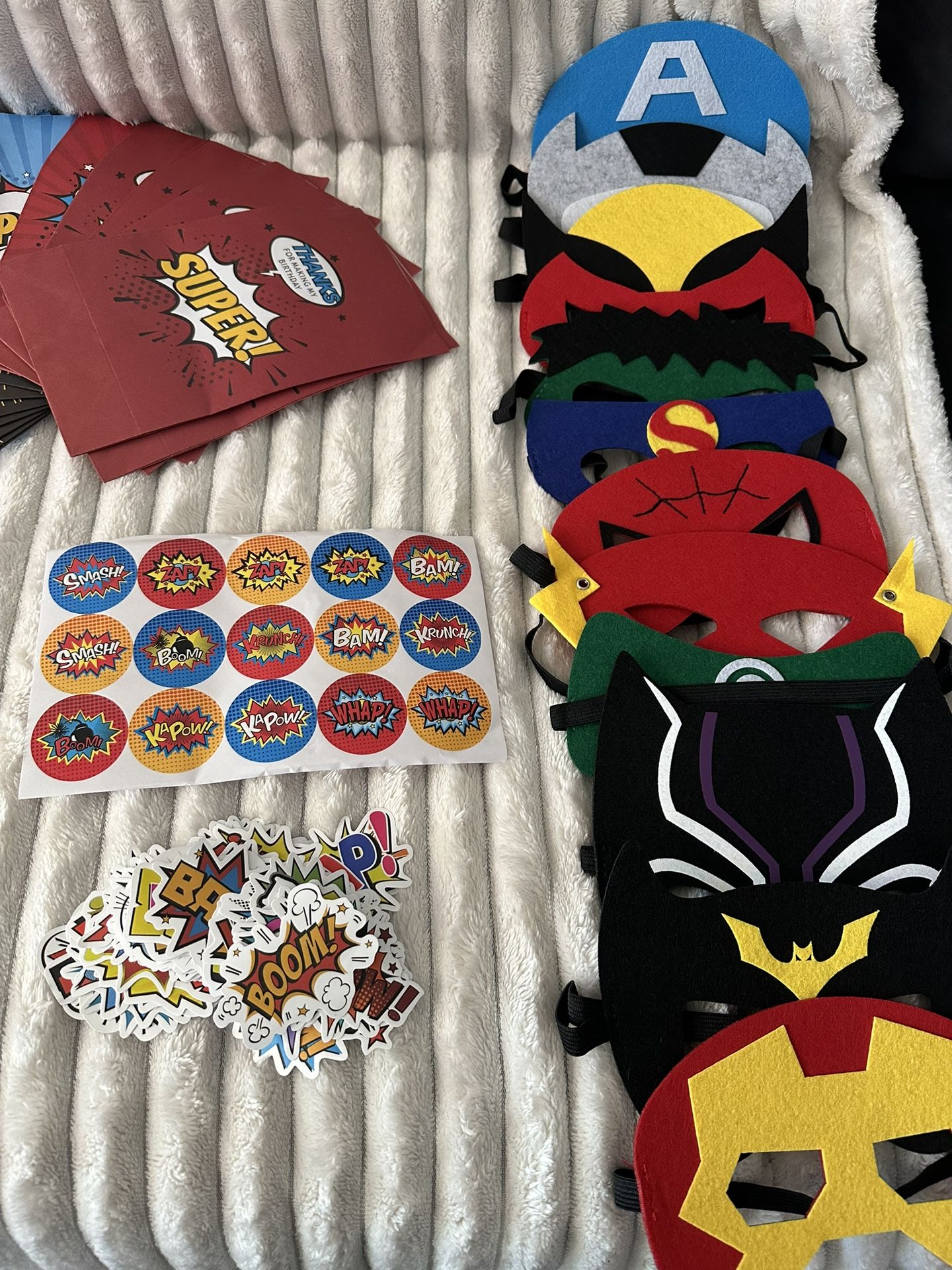 Super Hero Party Favors
