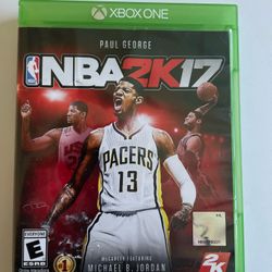 Video Game NBA 2K17 Xbox One