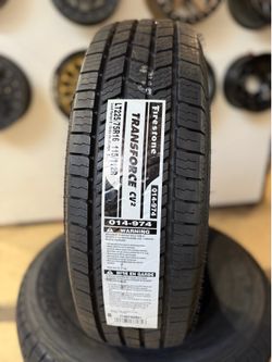 Set of 4 brand new LT225/75/16 Firestone Transforce $720 all 4