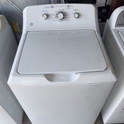 White GE Washer