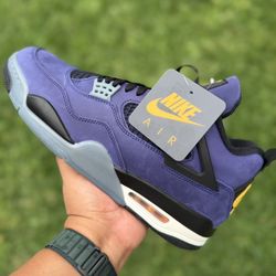 Size 10.5 Nike Air Jordan 4 Lakers Lakeshow Men’s