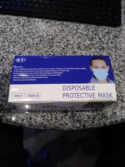 Disposable protective mask