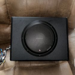 Rockford 12’ Sub With Amp