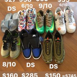 Take All 7 Pairs For $630 (Sz 11-12M)
