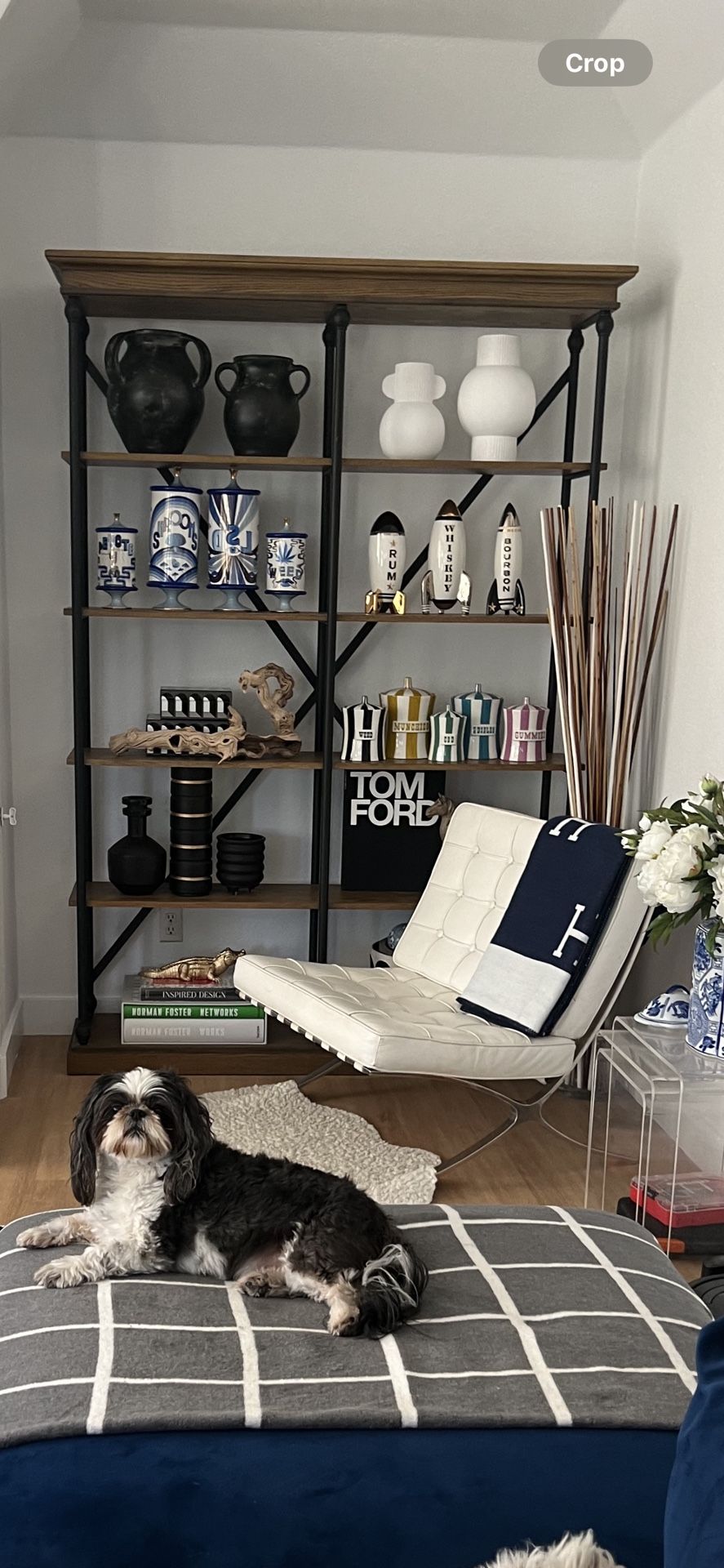 Barnstone Cornice Double Shelving Bookcase by iNSPIRE Q Artisan